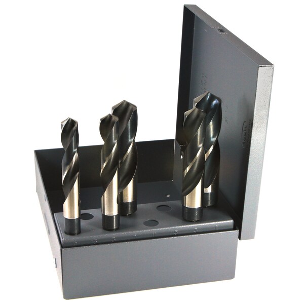 5PC S & D "FLAT" DRILL BIT SET 9/16-1" BY 8THS
